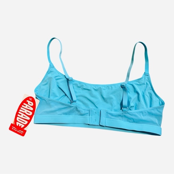 Parade Re:Play Scoop Bralette - Tide Pool Gingham| Ultra-Soft | Size L - Picture 4 of 6